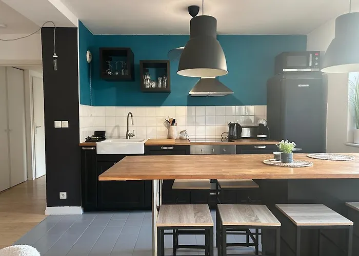 Apartmán F3 Central, Bright And Quiet In Caen