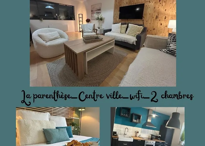 Apartmán F3 Central, Bright And Quiet In Caen